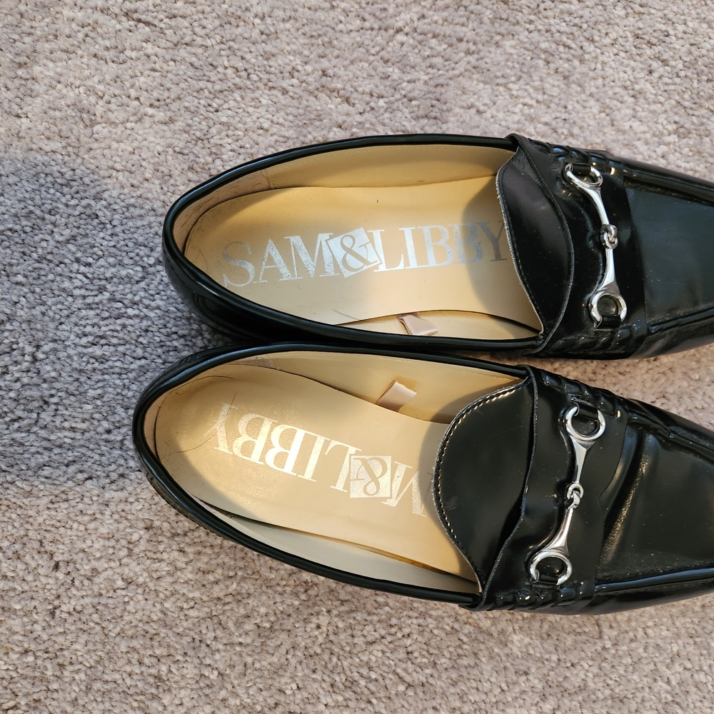 Sam & Libby Black  Loafers